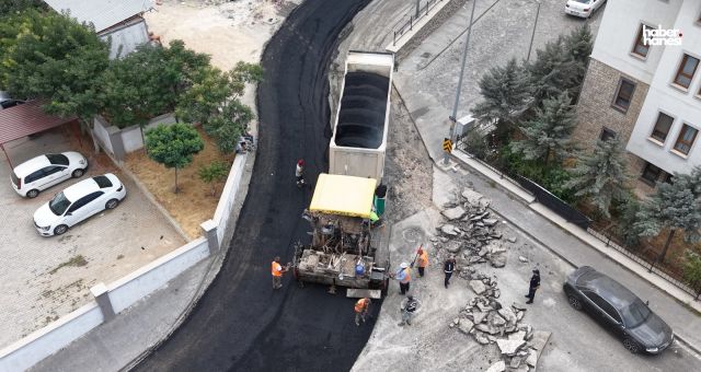 Şehitkamil Çamlıtepe’de ulaşım rahatladı: Yeni imar yolları asfaltla buluştu