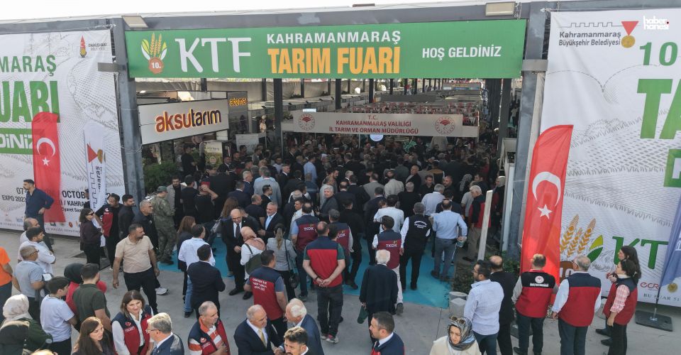 Kahramanmaraş Tarım Fuarı Kapılarını Açtı! 200’e Yakın Marka Bir Arada