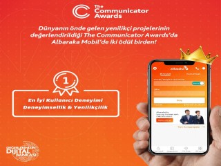 ALBARAKA MOBİL’E 2 ÖDÜL BİRDEN!