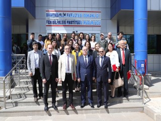 PROJEDE GÖREV ALANLARA PLAKET VERİLDİ