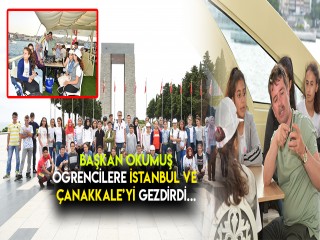 BAŞKAN OKUMUŞ ÖĞRENCİLERE REHBERLİK ETTİ !
