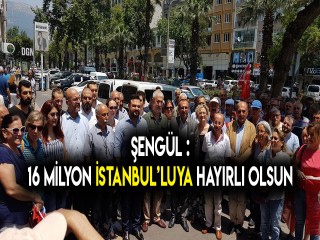 CHP İL BAŞKANI ŞENGÜL - İSTANBUL SEÇİMLERİNİ DEĞERLENDİRDİ