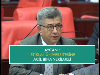 İstiklal Üniversitesi’ne acilen bina verilmelidir
