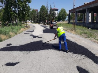 Sahil Yolu’nda Çalışmalar Devam Ediyor