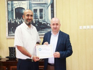 Yararlılık Gösteren Öğretmenlere Teşekkür