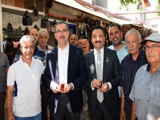 BAŞKAN GÜNGÖR ELBİSTAN’DA GEZİ VE İNCELEMELERDE BULUNDU