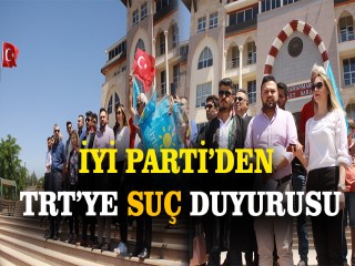 İYİ PARTİ KAHRAMANMARAŞ İL TEŞKİLATI OLAY RÖPORTAJ SONRASI SUÇ DUYURUSUNDA BULUNDU
