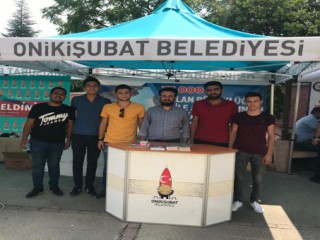 KSÜ’de Onikişubat Belediyesi Standı’na Yoğun İlgi