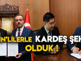 YİWU İLE KARDEŞ ŞEHİR OLDUK