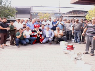 Bakırcılar Odası’ndan Aşure İkramı