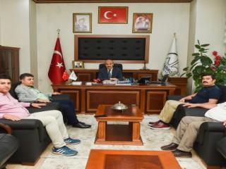 BERTİZLİLER’DEN BAŞKAN OKAY’A ZİYARET