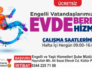Büyükşehirden Evde Berber Hizmeti