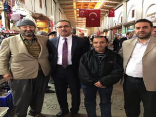 Başkan Güngör’den Esnaf Ziyareti