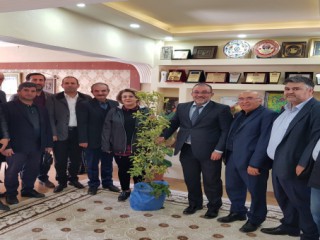 DOĞAL HAYATI KORUMA PLATFORMUNDAN, BAŞKAN GÜVEN'E ZİYARET