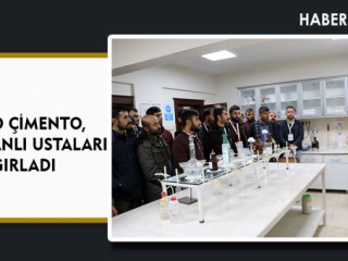 ÇİMKO ÇİMENTO, ADIYAMANLI USTALARI AĞIRLADI