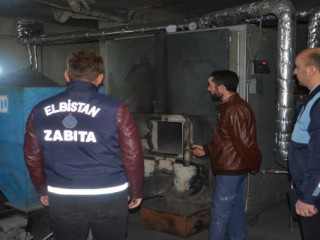 Elbistan Belediyesi’nden Hava Kirliliği Denetimi