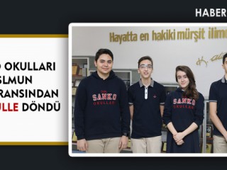 SANKO OKULLARI GSLMUN KONFERANSINDAN ÜÇ ÖDÜLLE DÖNDÜ