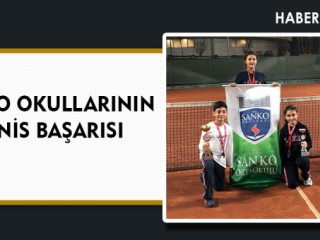 SANKO OKULLARININ TENİS BAŞARISI