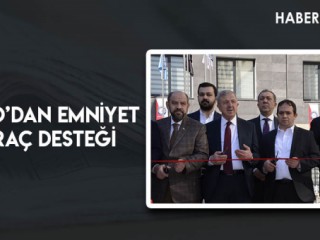 AKDO’dan Emniyete Araç Desteği