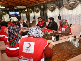 Genç Kızılay’dan Başkan Gürbüz’e Ziyaret