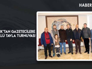 SANKO PARK’TAN GAZETECİLERE ÖZEL ÖDÜLLÜ TAVLA TURNUVASI