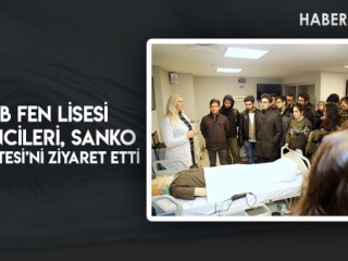 TOBB FEN LİSESİ ÖĞRENCİLERİ, SANKO ÜNİVERSİTESİ’Nİ ZİYARET ETTİ