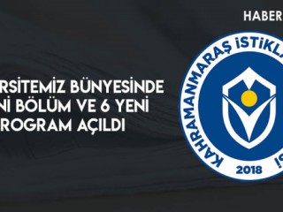 ÜNİVERSİTEMİZ BÜNYESİNDE 1 YENİ BÖLÜM VE 6 YENİ PROGRAM AÇILDI