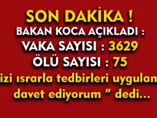 Bakan Koca Açıkladı Korkunç Tablo Derinleşiyor !