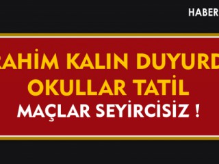 Coronavirüs Önlemi Okullar Tatil Maçlar Seyircisiz !