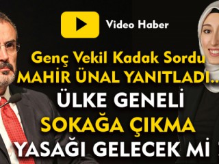 Genç Vekil Sordu Mahir Ünal Cevapladı !