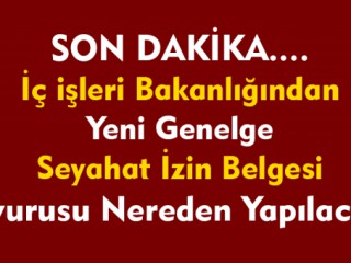 İçişleri Bakanlığı 81 ile Gönderdi !