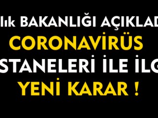 Sağlık Bakanlığından Yeni Genelge !
