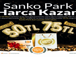 Sanko Park'ta Harçadıkça Kazandıran Kampanya