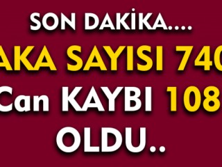 Son Dakika...Coronavirüs Vaka Sayısı ve Ölüm Sayısı Arttı !
