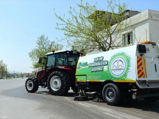 Dulkadiroğlunda Sokak Ve Caddeler Dezenfekte Edildi !