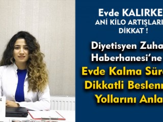 Evde Ani Kilo Artışlarına Dikkatli Olmanın Yolları !
