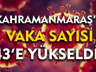 Kahramanmaraş'ta Koronavirüs Vakası Arttı !
