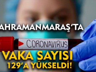 Kahramanmaraş'ta Vaka Sayısı Arttı! 14 Nisan 2020 !
