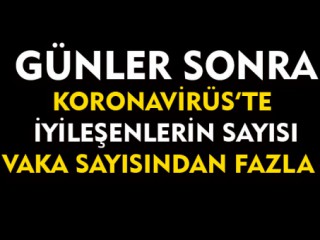 Koronavirüs'ten İyileşenlerin Sayısı 21 bin 737'ye Yükseldi