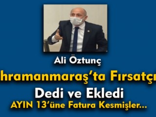 Öztunç’tan AKP’ye; Rahmetli Erbakan Hoca Olsa “Sizi Gidi Sizi” Derdi!