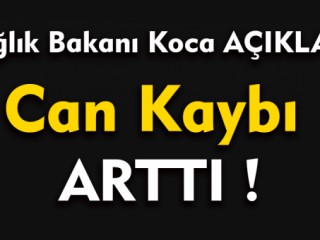 Son Dakika...Bakan Koca Açıkladı Coronavirüs'ten Can Kaybı Arttı !