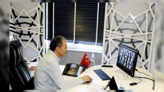 Başkan Kılıç Müdürlerle Video Konferans Toplantı Yaptı