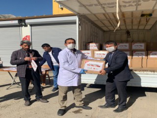 Berberlere Özel Yardım Paketleri Dağıtıldı