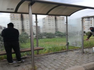 Duraklar Dezenfekte Edildi
