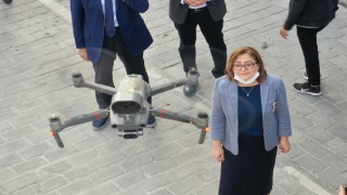 Gaziantep'te Koronavirüs Denetimlerinde Drone Kullanılıyor