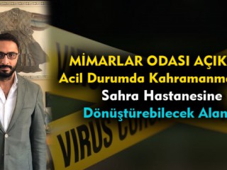 Kahramanmaraş'ta Acil Durumda Sahra Hastanesi Olabilecek Alanlar
