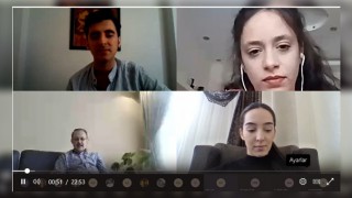 Sanko Öğrencileri Sanaldan Bayramlaştılar