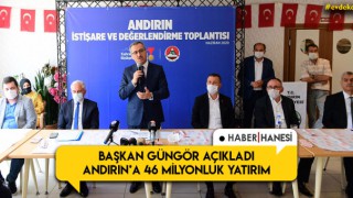 Andırın'a Büyük Yatırım