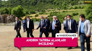 Andırın'da Yatırım Alanları İncelendi