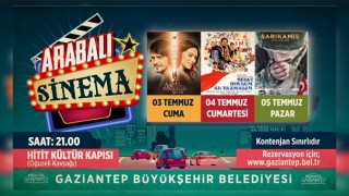 Gaziantep'te Arabalı Sinema